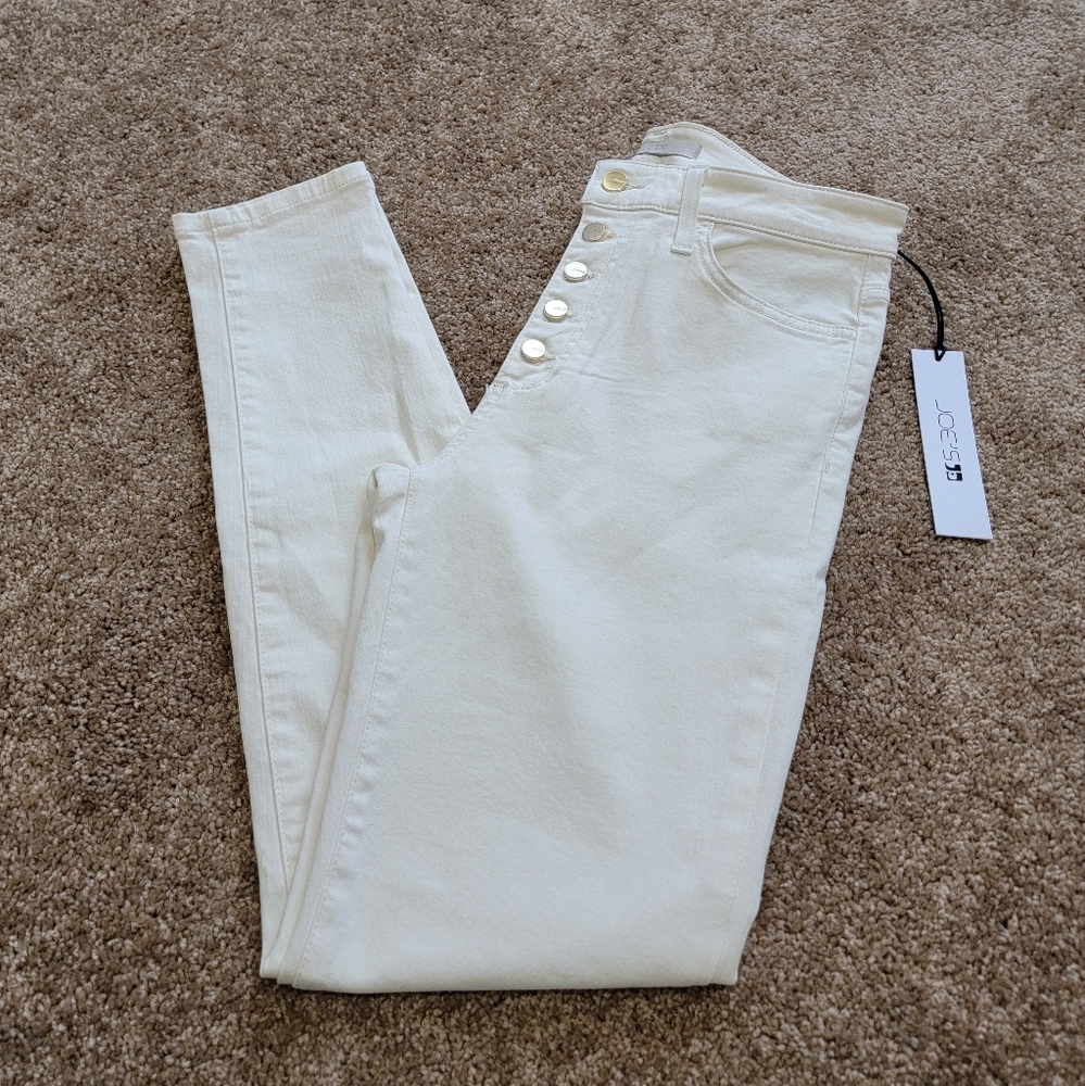 Joe's Jeans Women's Skinny Pants in Cream